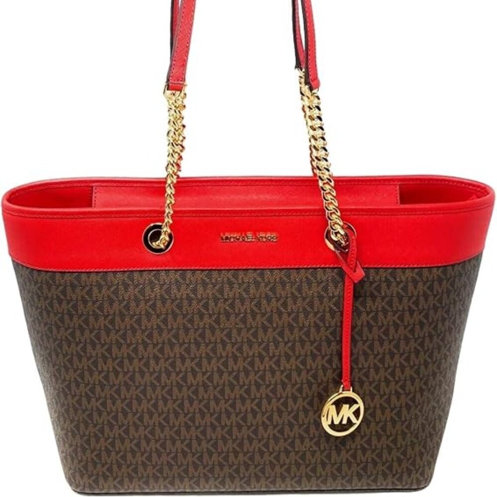 Brand New Michael Kors Shania Chain Tote